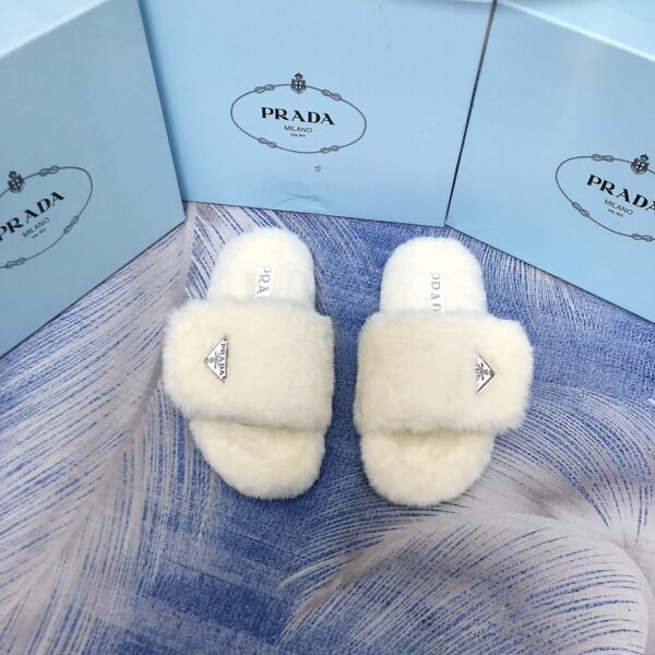 PR Shearling Slides - Slides