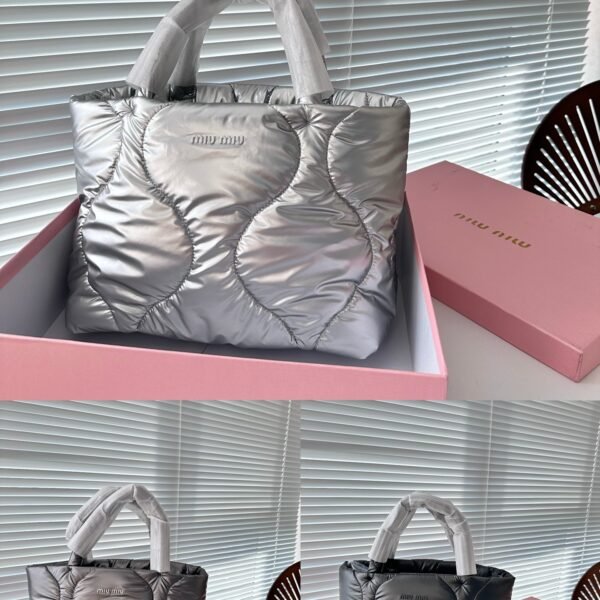 MIU Matelassé Nappa Tote - Bag