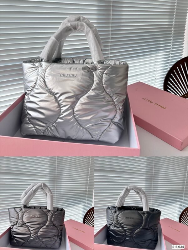 MIU Matelassé Nappa Tote – Tasche