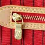 LV Neverfull MM Monogram – Borsa – Rosso