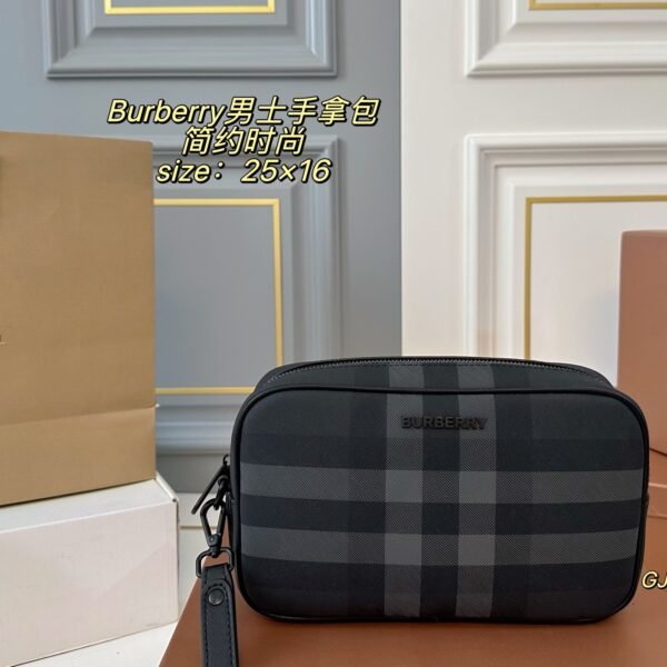 BBR London Check Pouch - Bag