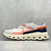 ON Cloudstratus White/Orange - Sneakers