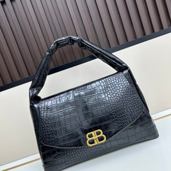 BAL The large MONACO tote bag features a cro