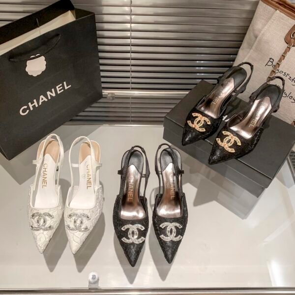 CC Slingback Pumps - Heels