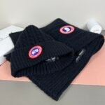 CG Arctic Disc Toque & Scarf Set Brown Wool – Hat