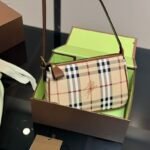 BBR Vintage Check E-canvas Beige Check – Bag