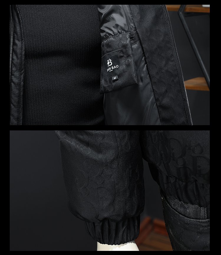 CD CD Oblique Down Jacket Black - Jacket - Image 8
