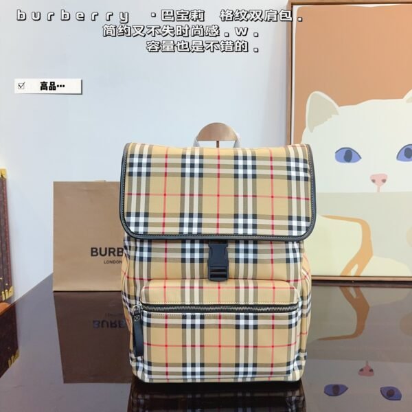 BBR Vintage Check Backpack - Backpack