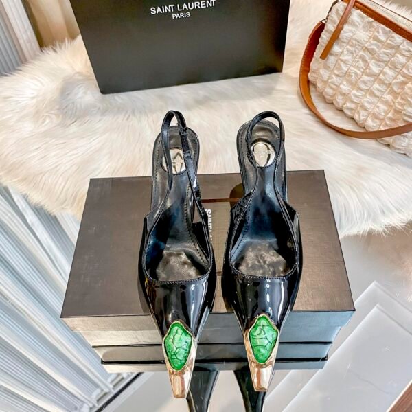 YSL Opyum Slingback Pumps - Heels