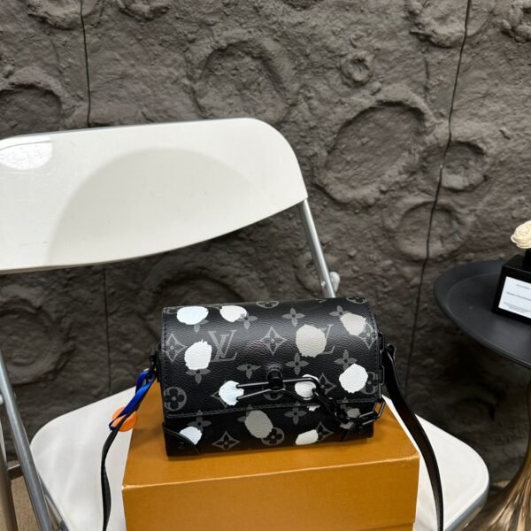 LV Keepall XS Yayoi Kusama Monogram Pumpkin Dots - Bag