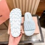 MIU Matelassé Nappa Slides – Slide