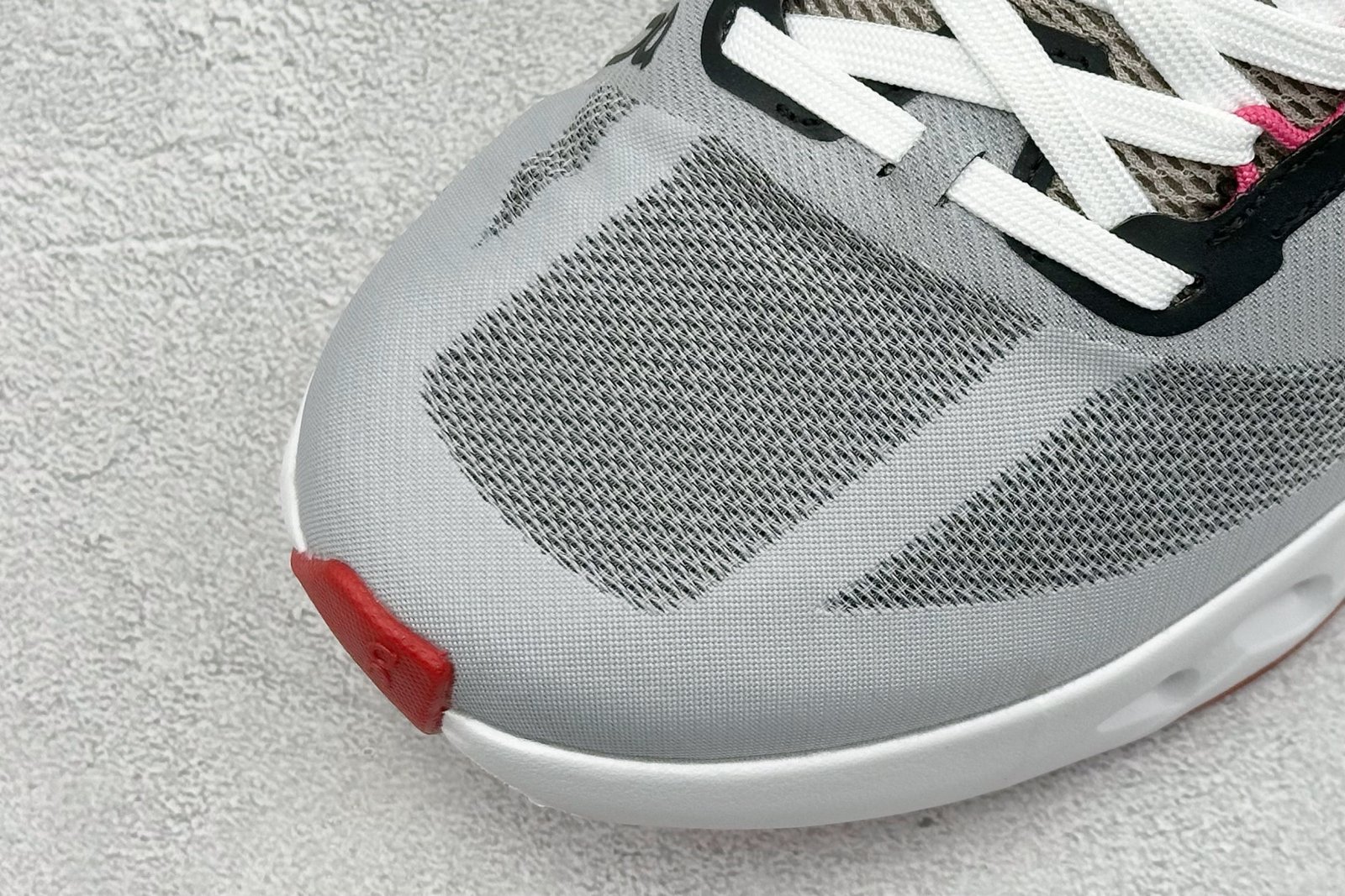 ON Cloudmonster White/Black/Red - Sneakers - Image 7