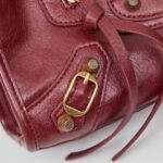 BAL Motorcycle Bag Small Gold Buckle