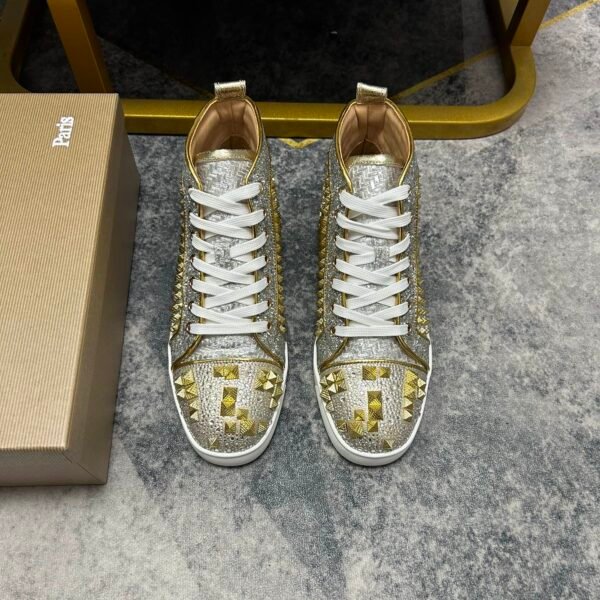 CL Louis Orlato Gold/Silver Glitter - Sneakers