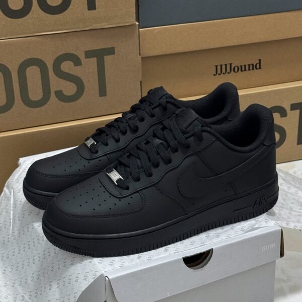 NK Air Force 1 Low Black - Sneakers