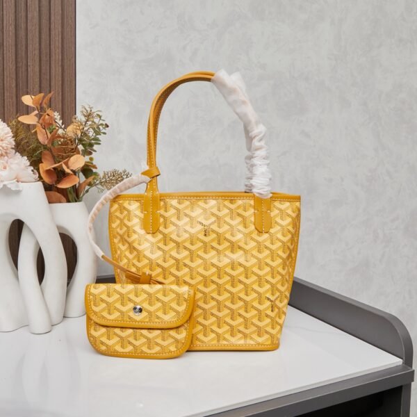 GYD Anjou Mini Yellow GYDine Canvas - Bag