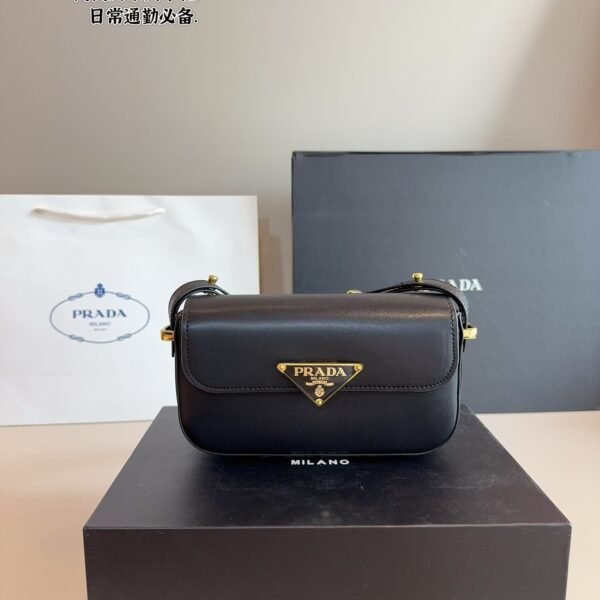 PR Cleo Black Leather - Bag
