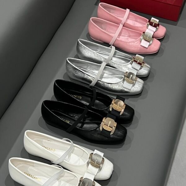 FD Vara Bow Ballet Flats - Shoes
