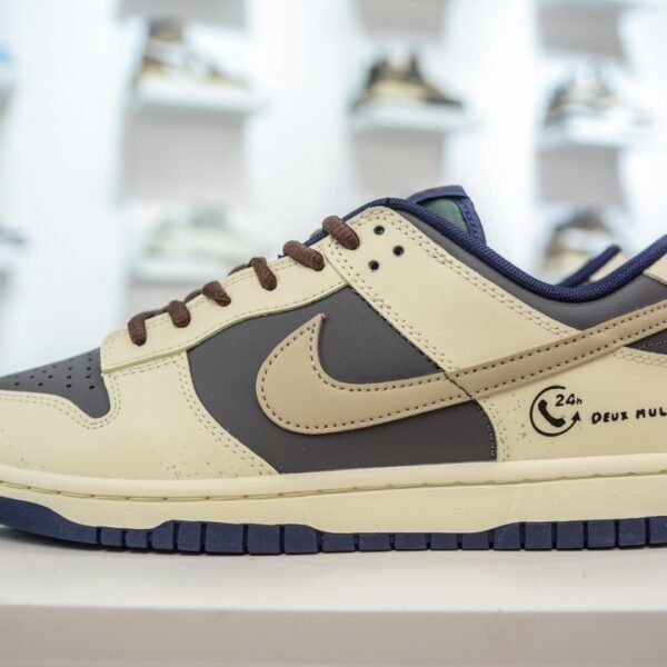 NK Dunk Low SP 24 Kilates x SBTG Dark Grey/Beige - Sneakers