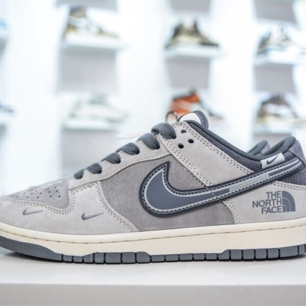 NK Dunk Low x TNF Grey Suede - Sneakers