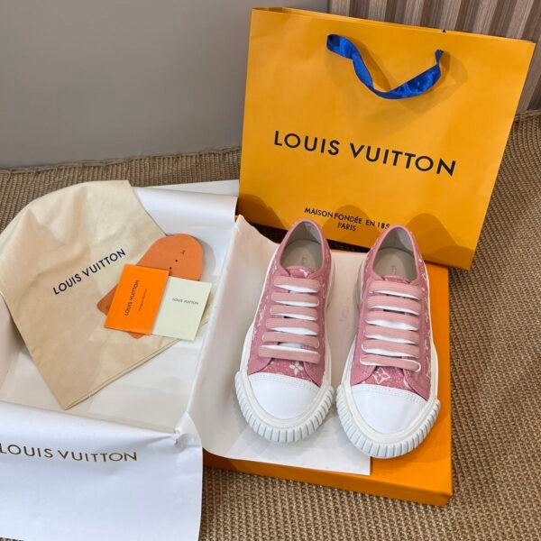 LV Time Out Sneaker Pink Monogram Canvas - Sneakers