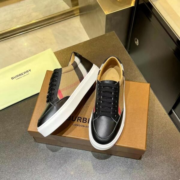 BBR Vintage Check Sneakers Black/Beige Check - Sneakers