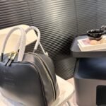 MIU Bowling Bag Black Leather – Bag