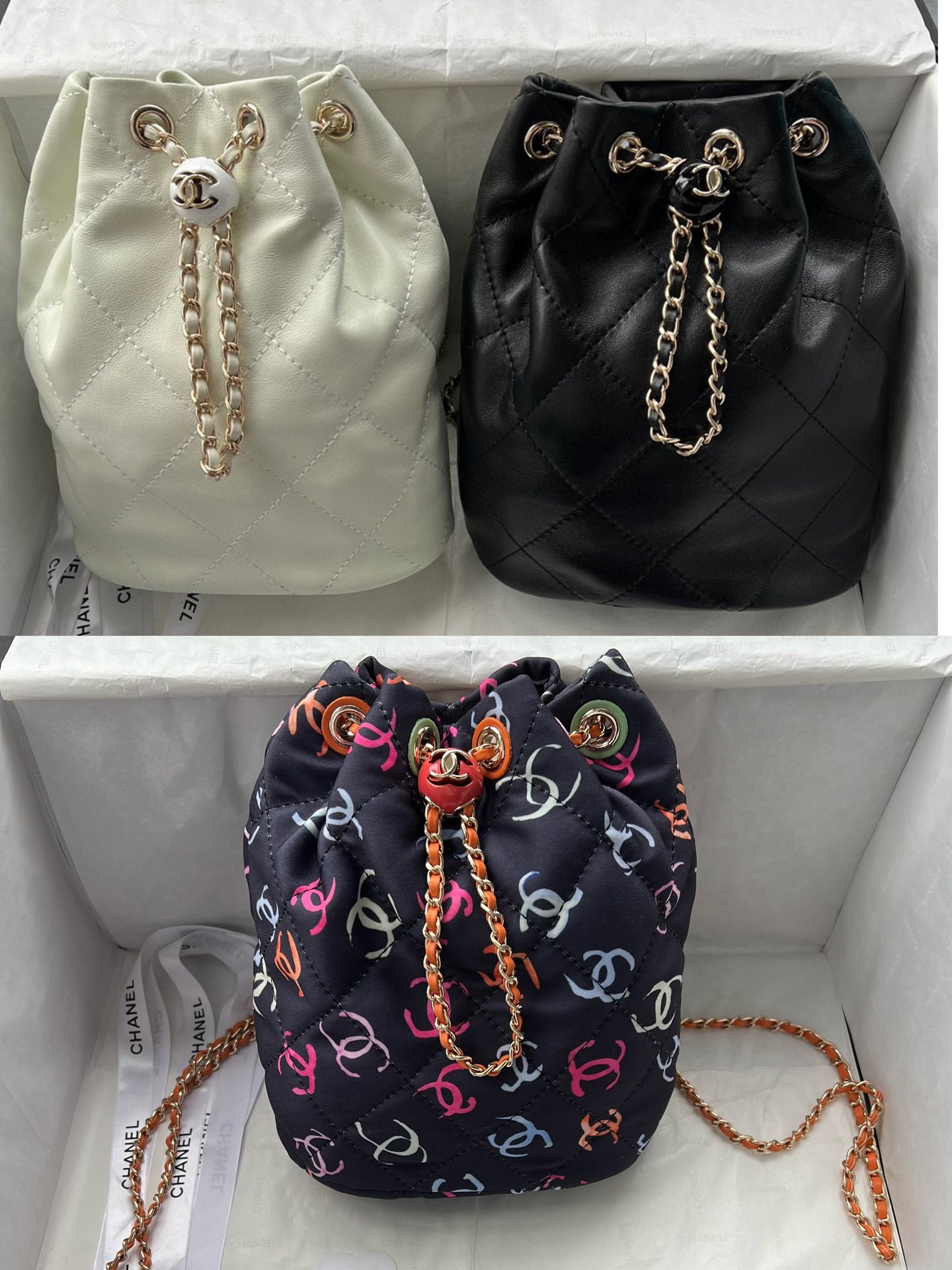 CC Drawstring Bucket Bag Various - Bag