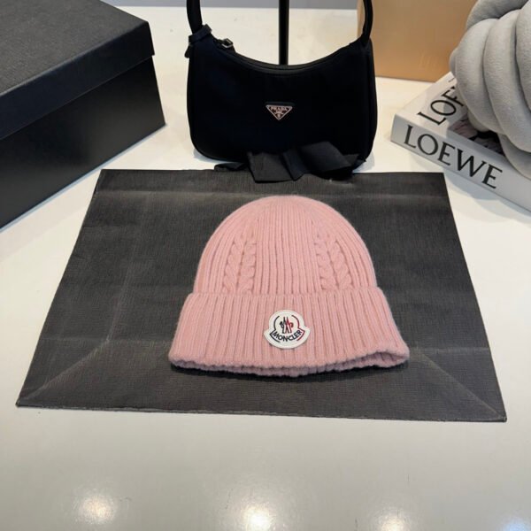MCL Logo Beanie Pink Wool - Hat