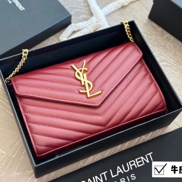 YSL Envelope Chain Wallet - Bag
