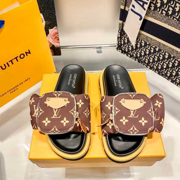LV Pillow Comfort Flat Mule - Slides