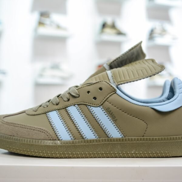 AD Samba Olive/Blue - Sneakers
