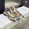 CD J'ACD Slingback Toile de Jouy - Shoes