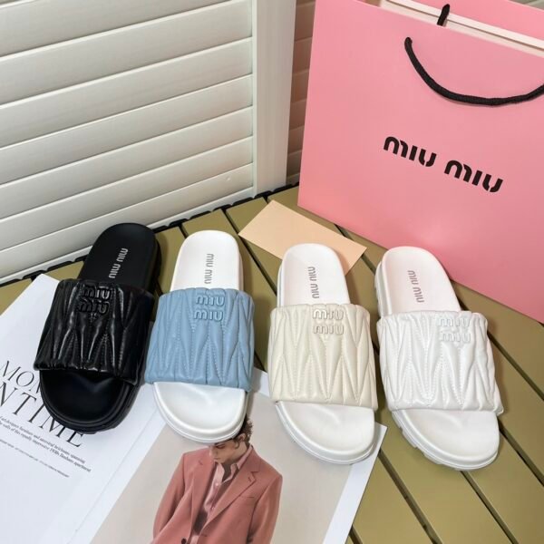 MIU Matelassé Slides - Slides