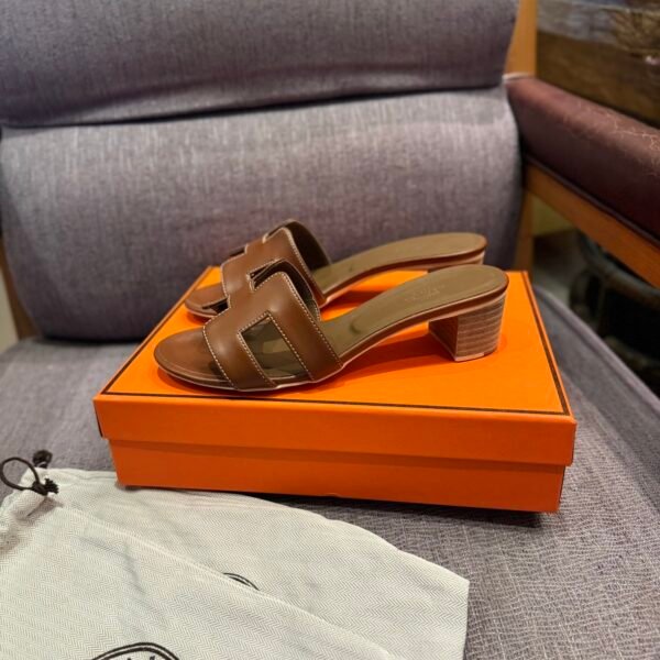 HM Oran Sandals Brown Leather - Sandals
