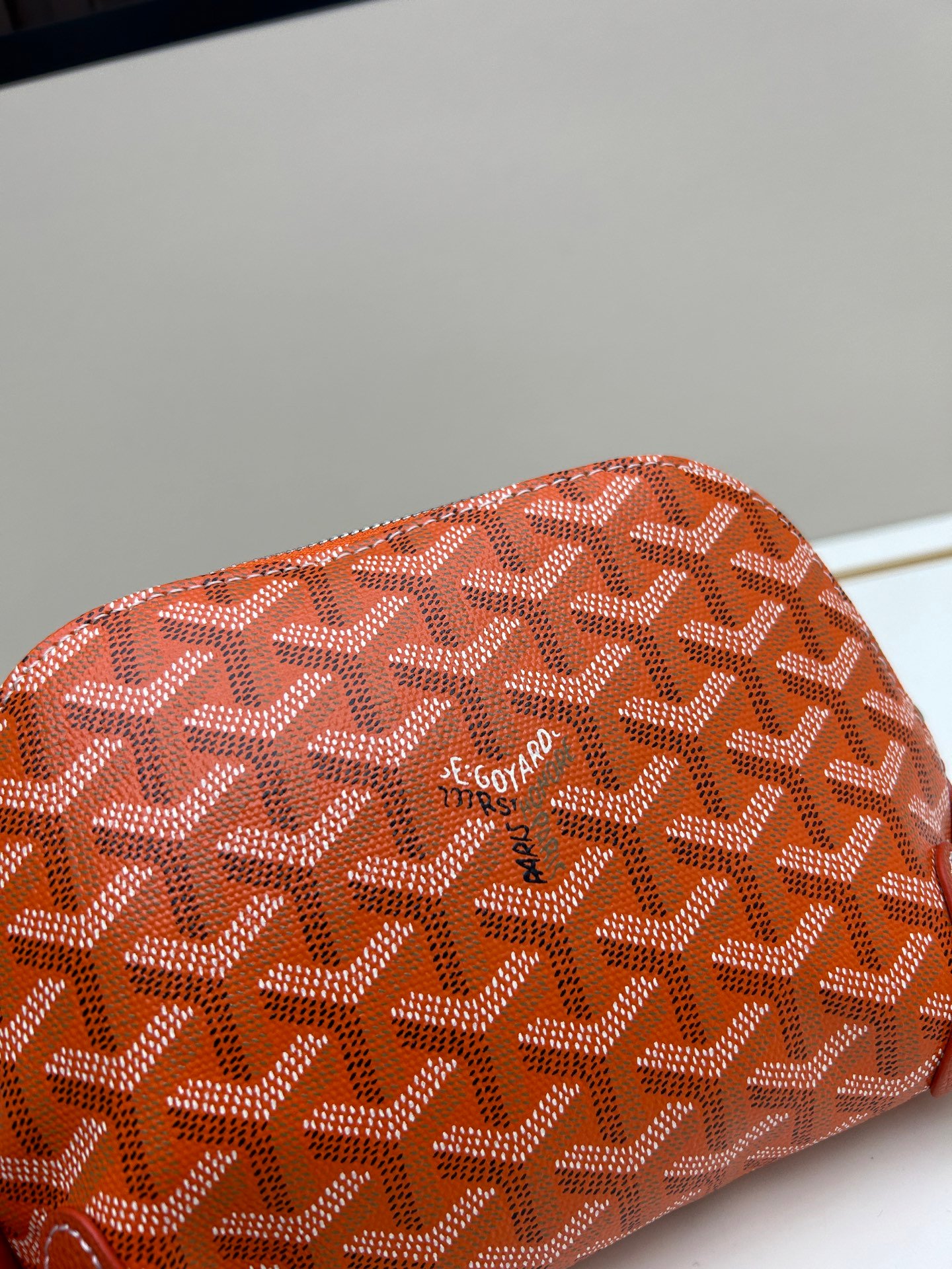 GYD Vendôme Pouch Orange GYDine Canvas - Bag - Image 5