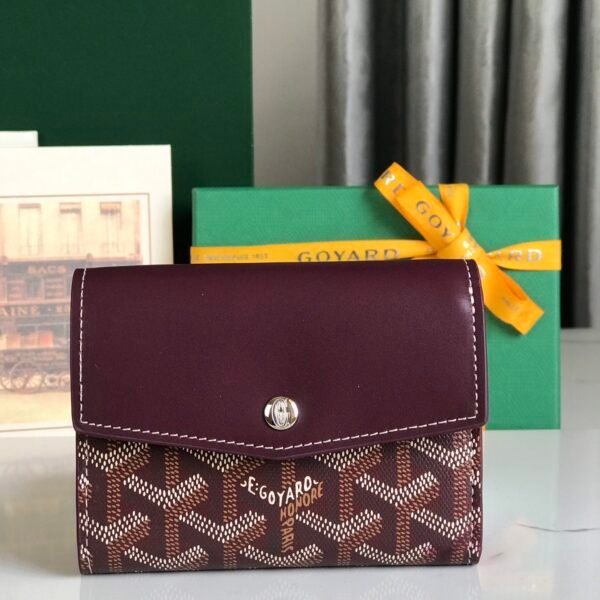 GYD Saint-Sulpice Burgundy GYDine Canvas - Wallet