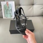 YSL Opyum Sandals – Heels – Black