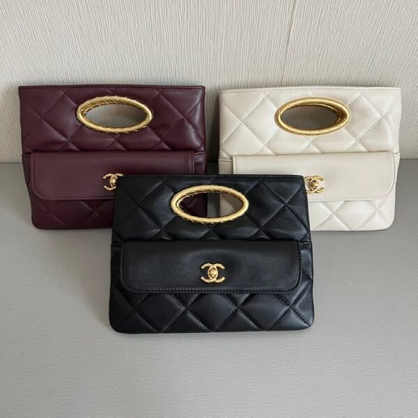 CC Evening Bag Black Leather - Bag