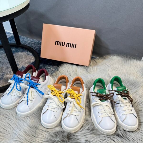 MIU Lace-Up Sneakers - Sneakers