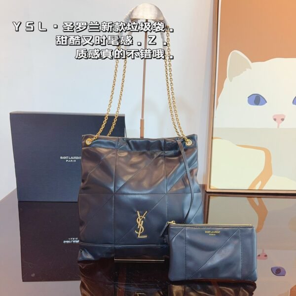 YSL Niki Medium Black Leather - Bag
