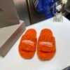 BAL Furry Slippers - Slides – Tan · Ref. SH14478