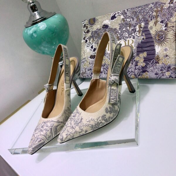 CD J'ACD Slingback Pump Macramé Embroidered - Heels
