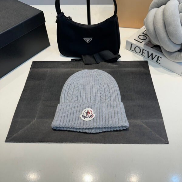 MCL Logo Beanie Grey Wool - Hat