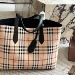 BBR Vintage Check Equestrian Knight – Bag – Black