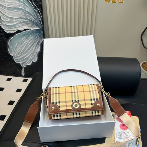 BBR Vintage Check Note Bag Vintage Check Canvas - Bag