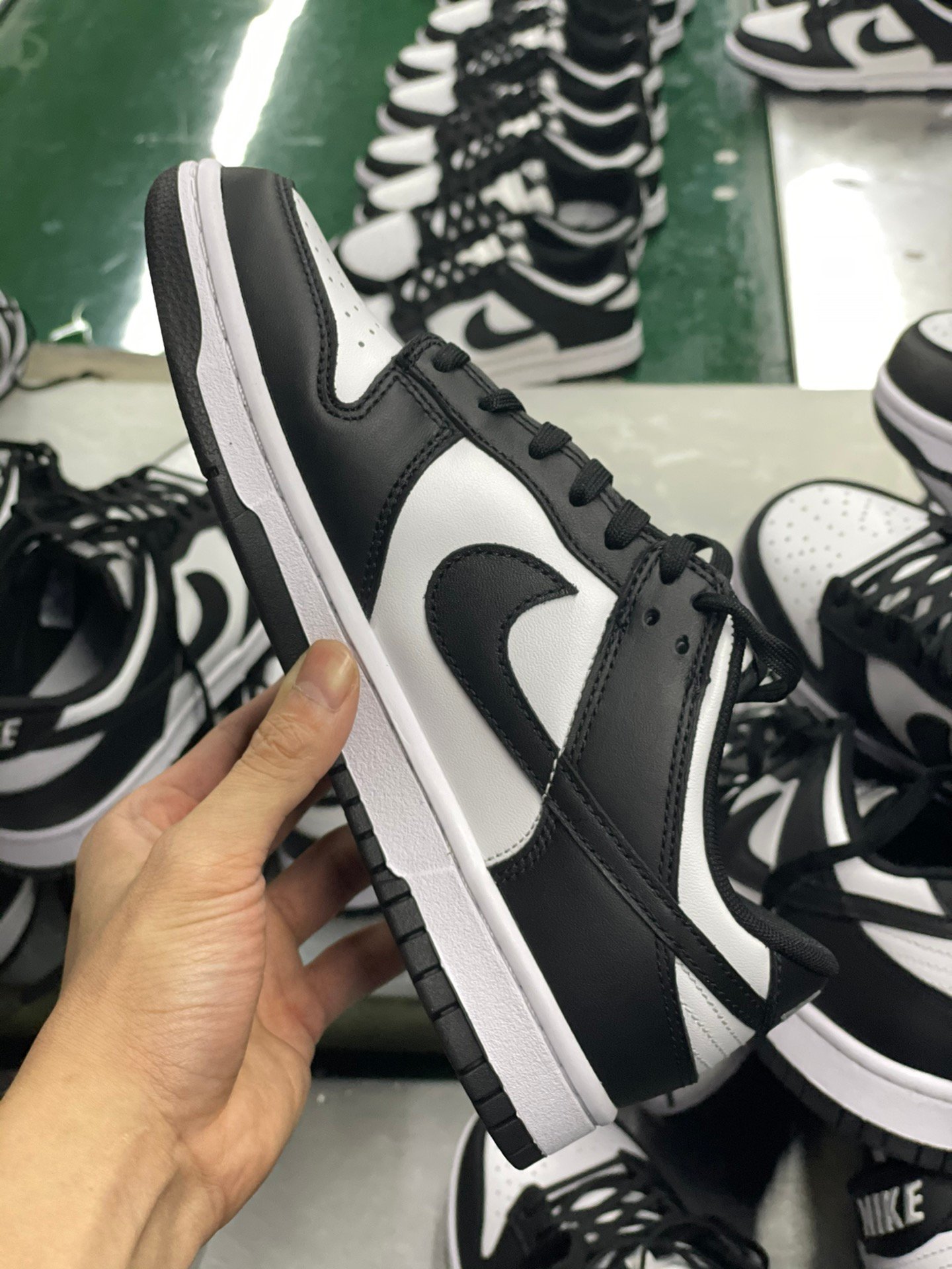 NK Dunk Low Retro Black/White - Sneakers - Image 3