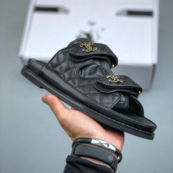 CC Quilted Logo Slides - Slides