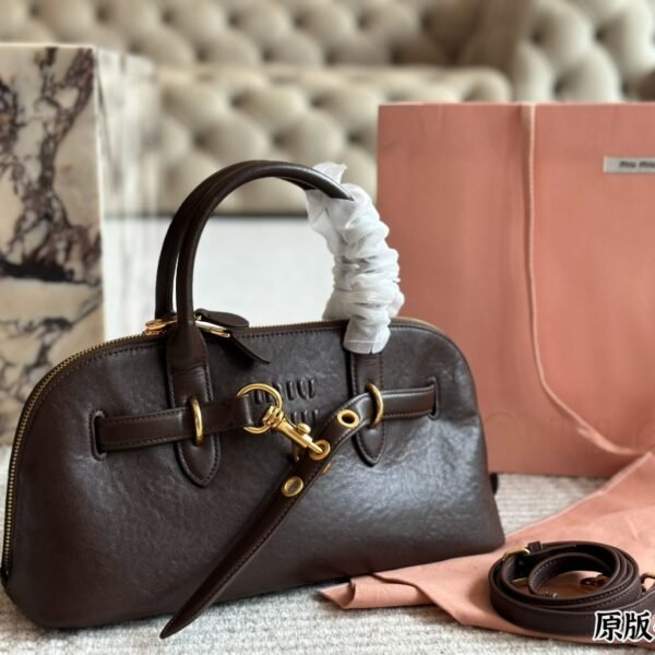 MIU The Aventure Brown Leather - Bag