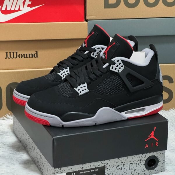 NK Air Jordan 4 Retro Bred - Sneakers